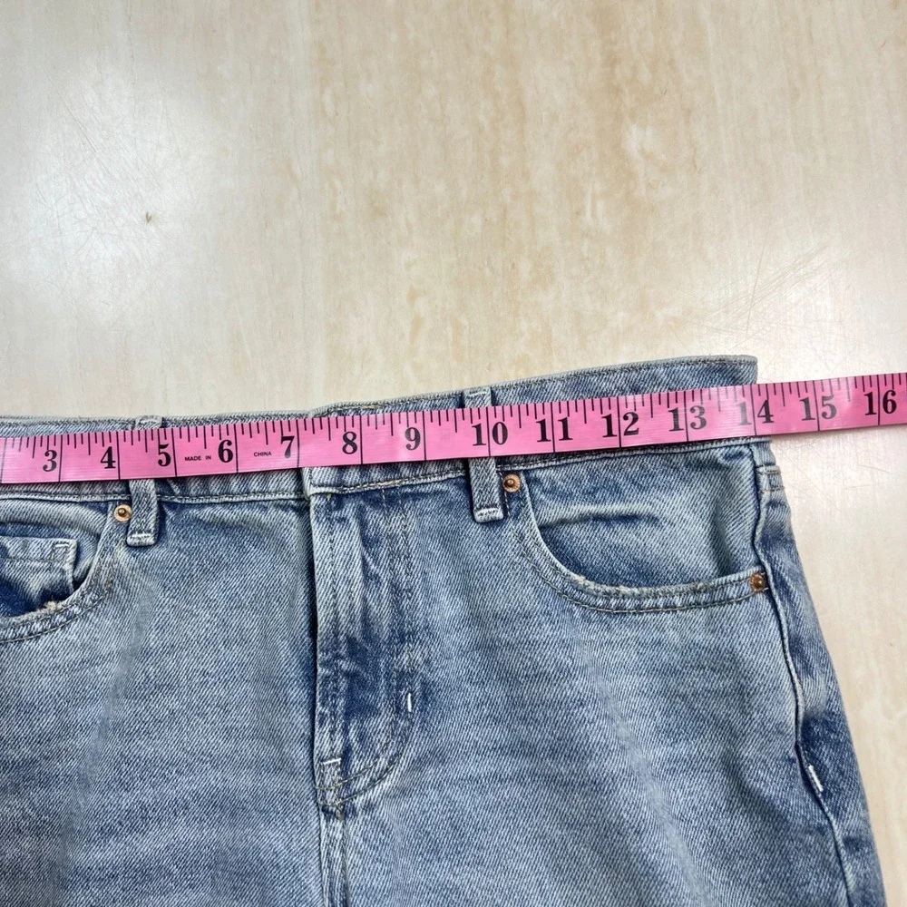 PacSun Jordyn Low Rise Straight Leg Jeans Size 24 Light Wash Denim - Picture 10 of 17